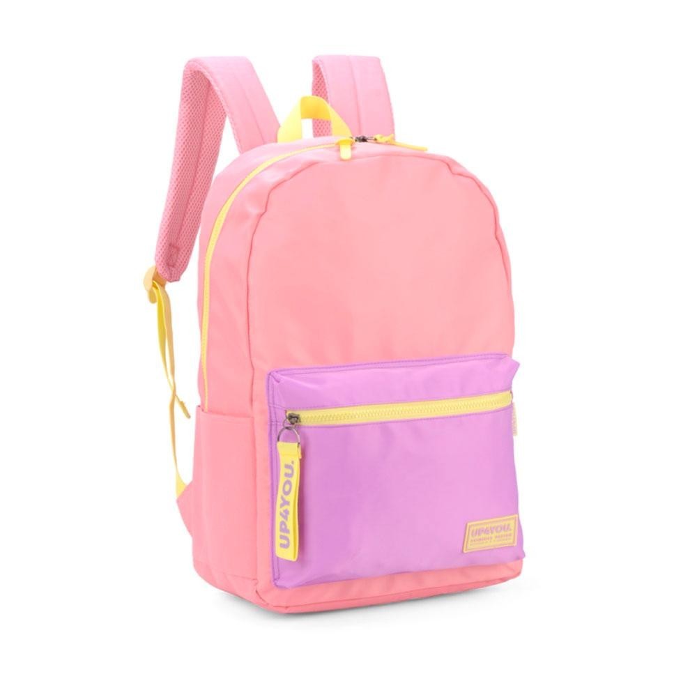 Mochila Costas 18 UP4YOU Larissa Manoela Candy Rosa Luxcel