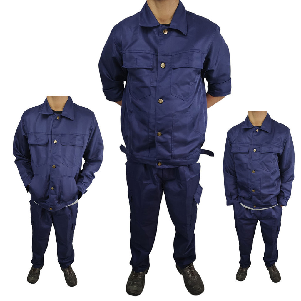 Conjunto Uniforme Segurança EPI Profissional Obra Eletricista Mecanico Serviço Operario Construçao Civil Trabalho