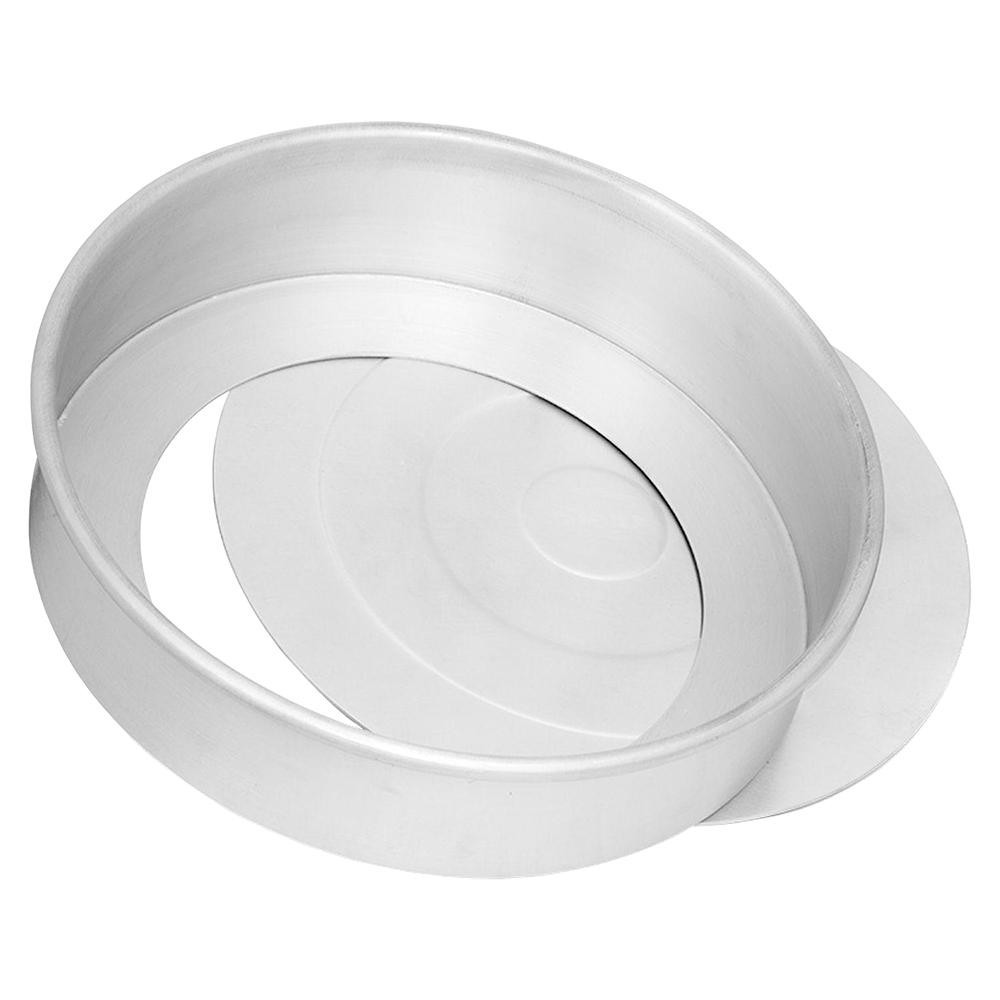 Forma Redonda para Bolo com Fundo Removível Nigro 22cm, Alumínio - 049200 - Home & Living