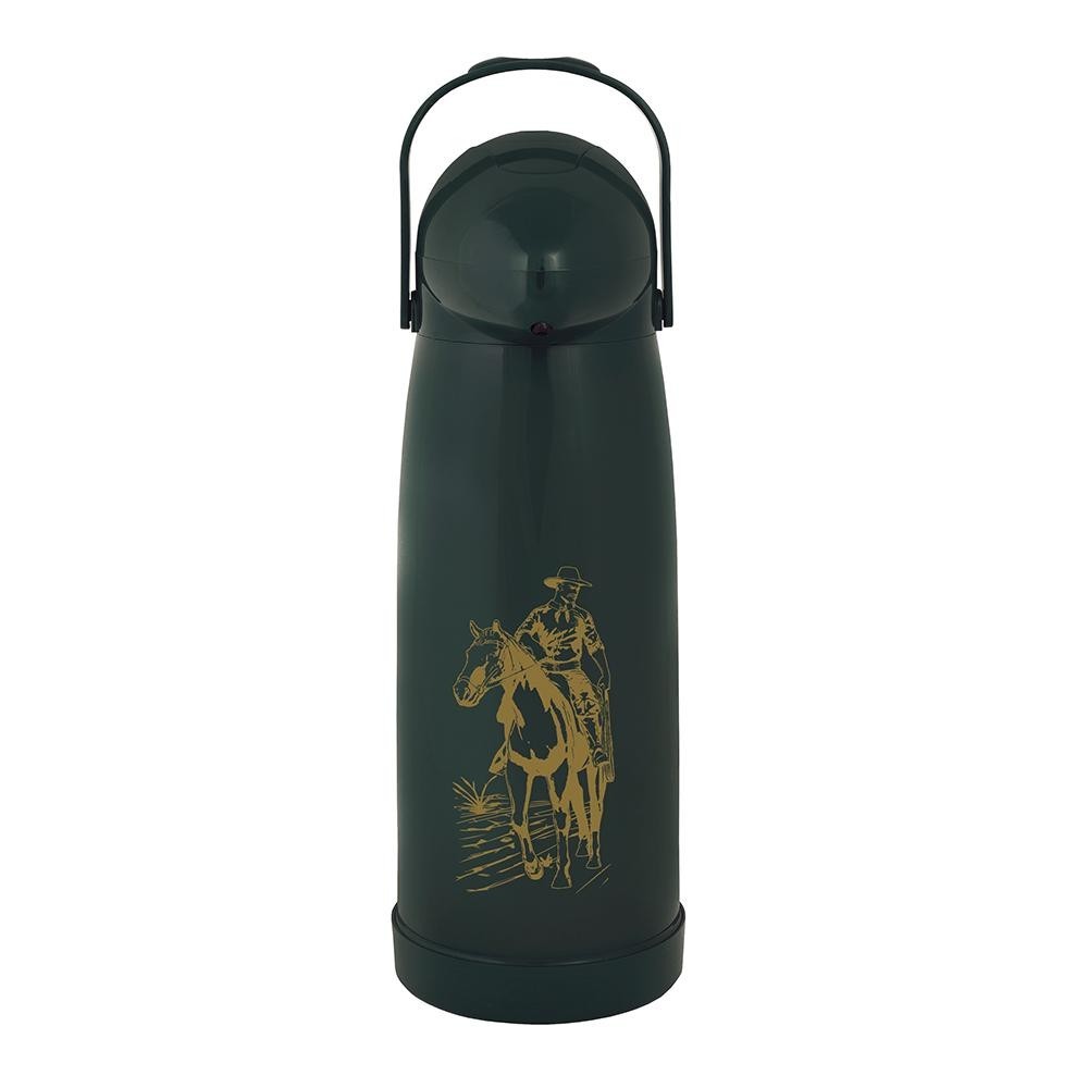 Garrafa Térmica Mor Farroupilha 1,9L, Ampola de Vidro, Verde - 25101404 em Oferta na Shopee