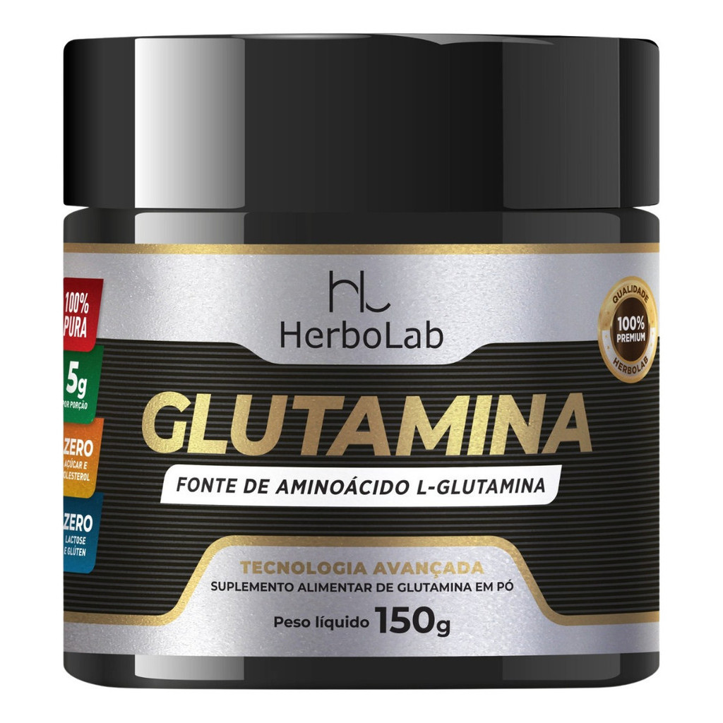 L - Glutamina 100% Pura 150g