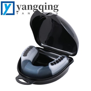 YANGQING Mouth Guarda MMA Treinamento Combate Protetor Dental Bucal Boxe Sanda Sport em Oferta na Shopee