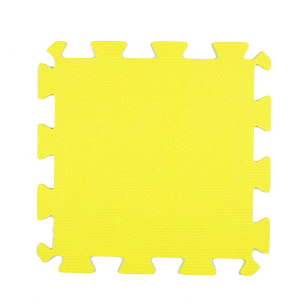 Tatame de EVA Amarelo 50x50 10mm - Unitário - Mom & Baby