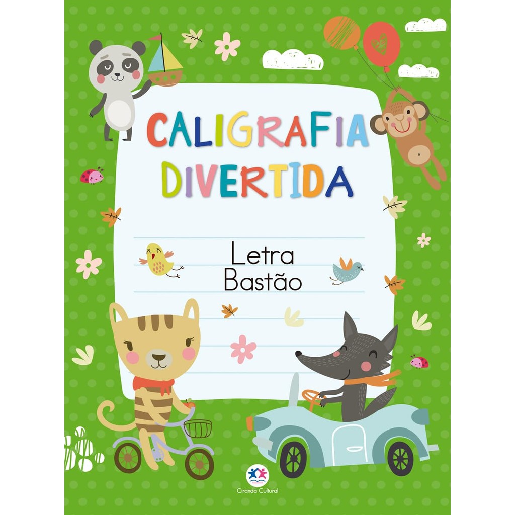 Livro Caligrafia Divertida - Letra Bastão