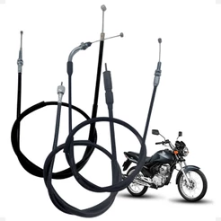 Kit Cabo De Velocimetro Embreagem Acelerador Para Cg 150 Fan 2010 2011 2012 2013 Esi Da Pra Cg150 Do