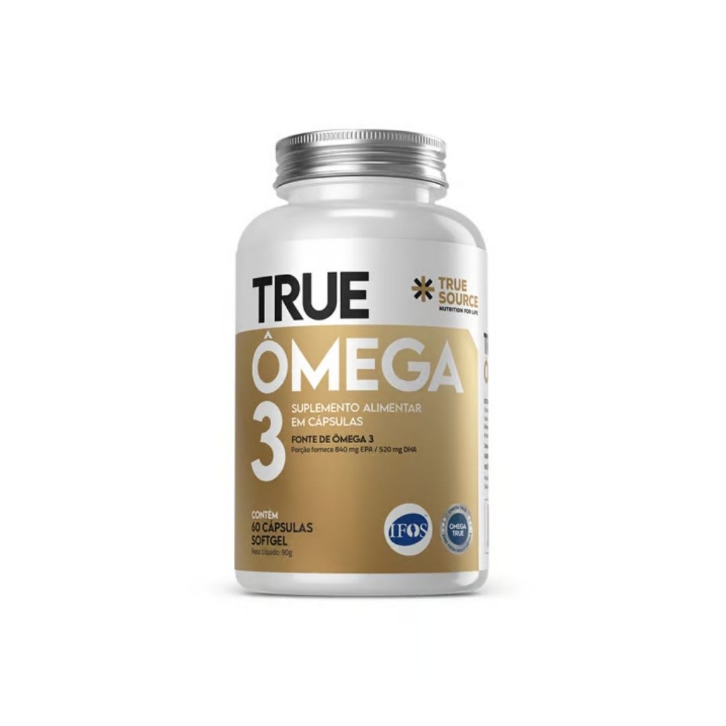Ômega 3 1000mg 60 Cap True Source