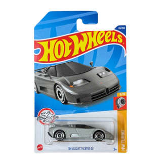Hot Wheels Bugatti EB110 SS '94 Cinza HW Turbo 1/64