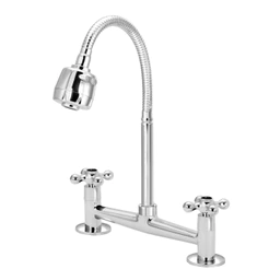 Torneira Misturador Cozinha Mesa Gourmet Flexível 1/4v Luxo