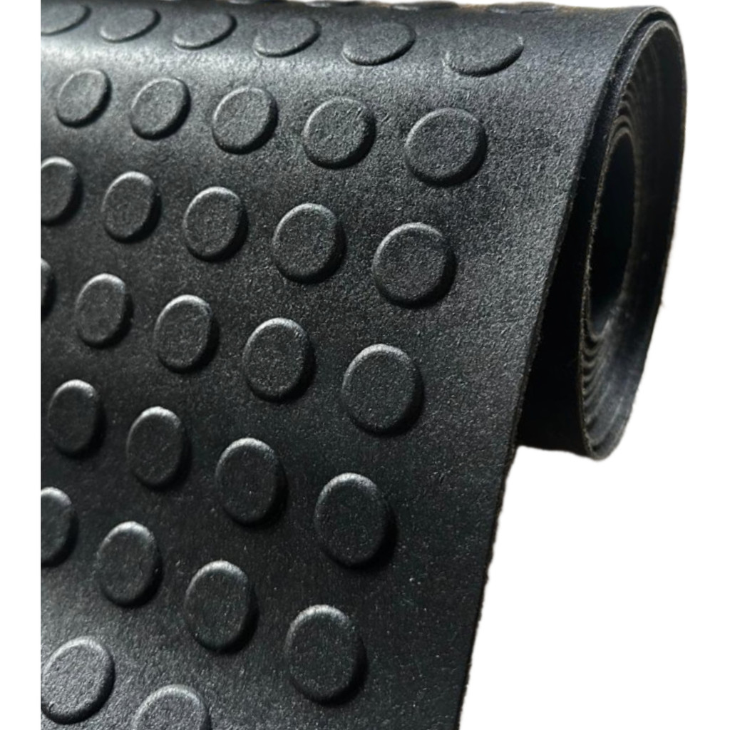 Kit 2 Lances 2m Piso Tipo Moeda Recepção 55cm Larg. Preto Moeda
