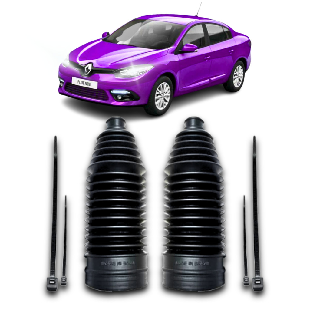 Kit Par Coifas Caixa Direção Hidráulica Renault Fluence 2011 Até 2018