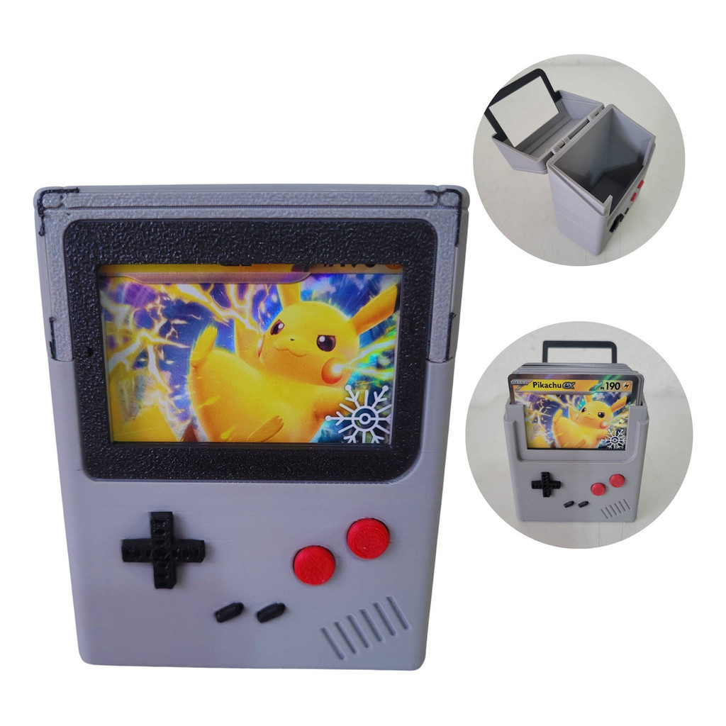 Deck Box Game Boy Case Para Guardar Cartas Tcg Card Game