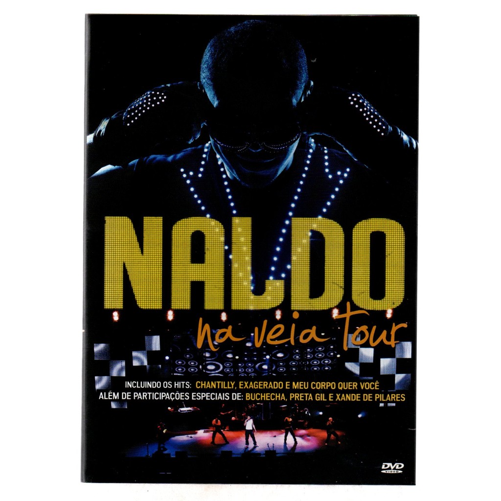 Dvd Naldo - Na Veia Tour - Naldo