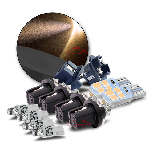 10 Lâmpada Led Painel + Mid + Hodometro Vectra 1997 A 2005