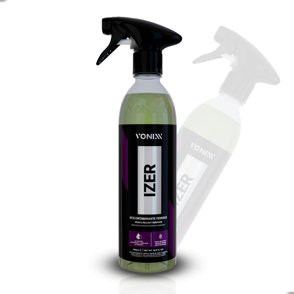 Izer Vonixx 500ml - Remove Contaminação Ferrosa de Rodas e Pintura, Ideal para Detalhamento Automotivo em Oferta na Shopee