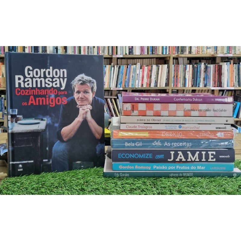 Livros de Culinaria - Títulos Diversos