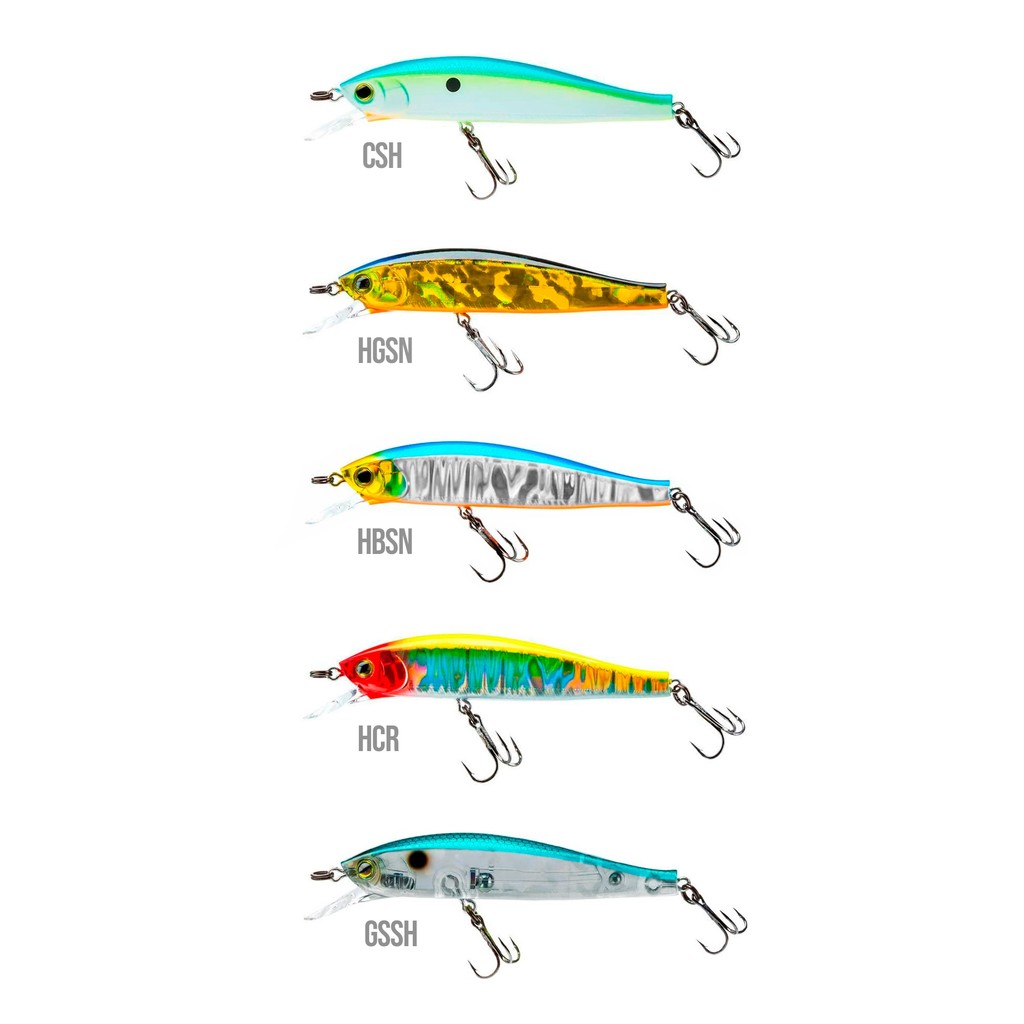 Isca Artificial Meia Água Hardcore Minnow Flat 70 R1357 - YOZURI