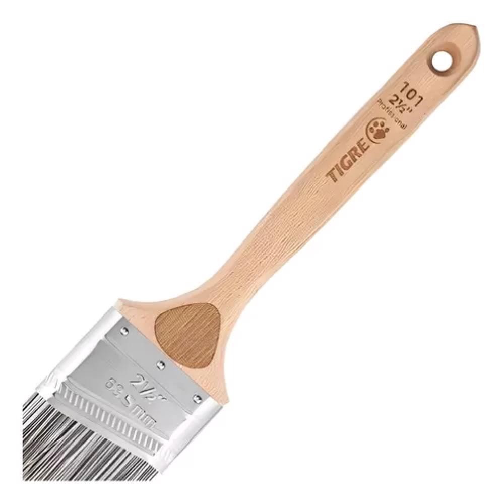 PINCEL TRINCHA  ANGULAR PRO 101 F 2 1/2" TIGRE em Oferta na Shopee