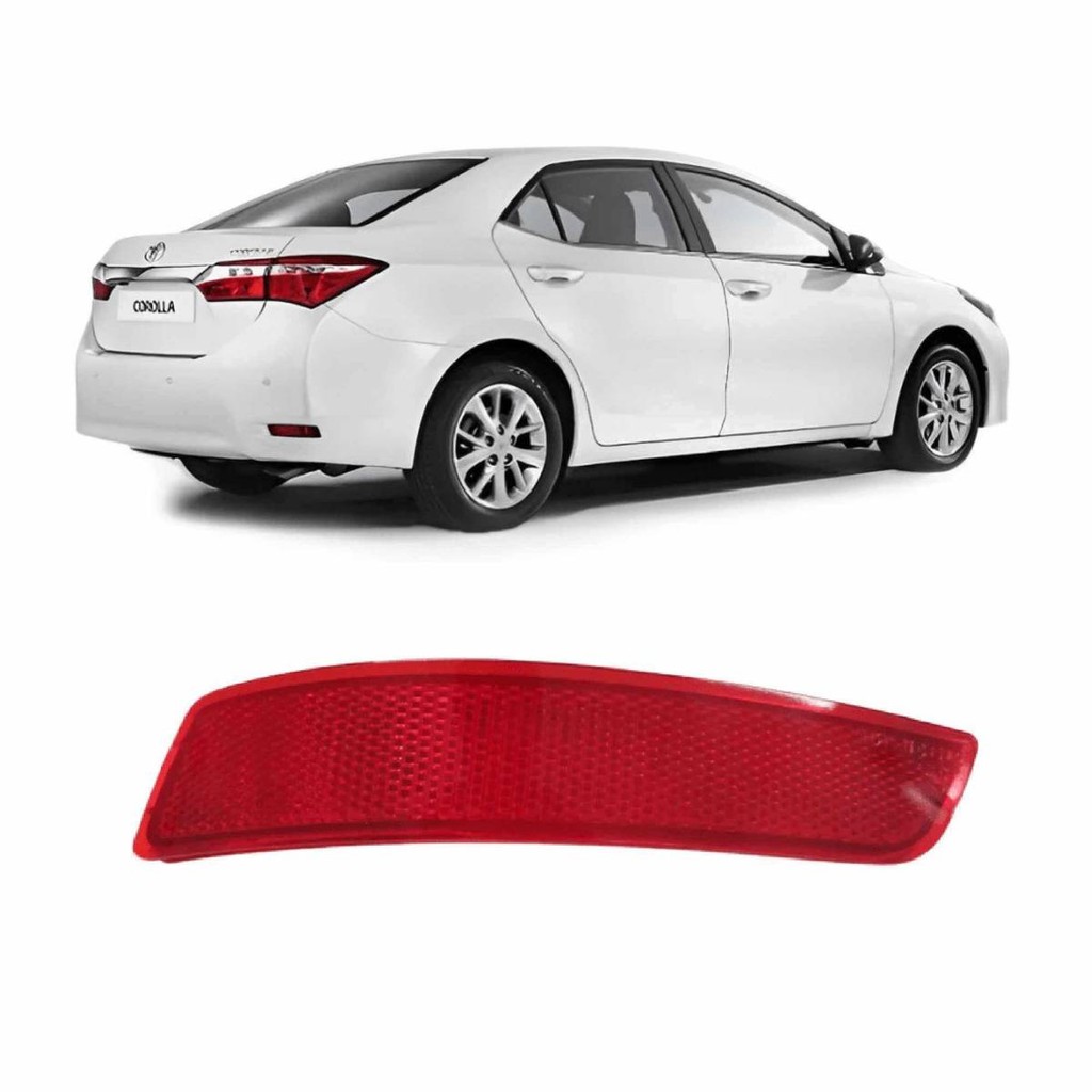 Refletor Lanterna Parachoque Traseiro Corolla 2015 Ate 2019 Lado Direito em Oferta na Shopee