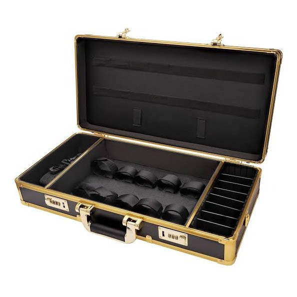 Mala Barbeiro Premium Retangular Casepro Luxo Barbearia a domicilio