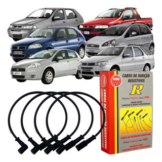 Cabo Vela NGK Original Palio Siena Strada Fiorino Punto Idea Doblô em Oferta na Shopee