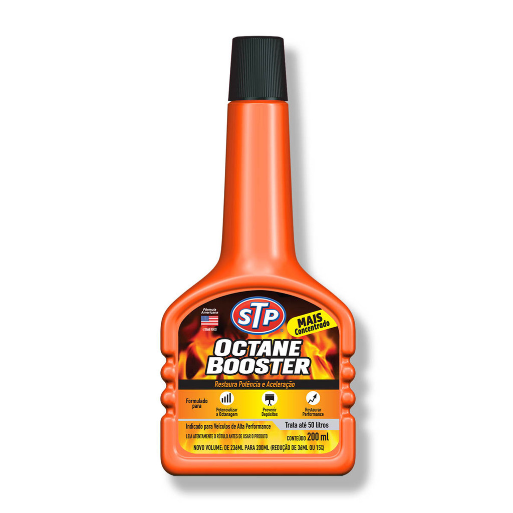 Aditivo para Combustivel OCTANE BOOSTER 200ml STP 1 unidade