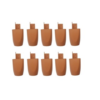 Kit 10 Pés Para Guarda Roupas Armários Multiusos 7 cm Mari Caramelo Marfim Estantes Rack Com Cantoneiras Jogo de Pés de Canto Para Roupeiros Armários de Quarto em Oferta na Shopee