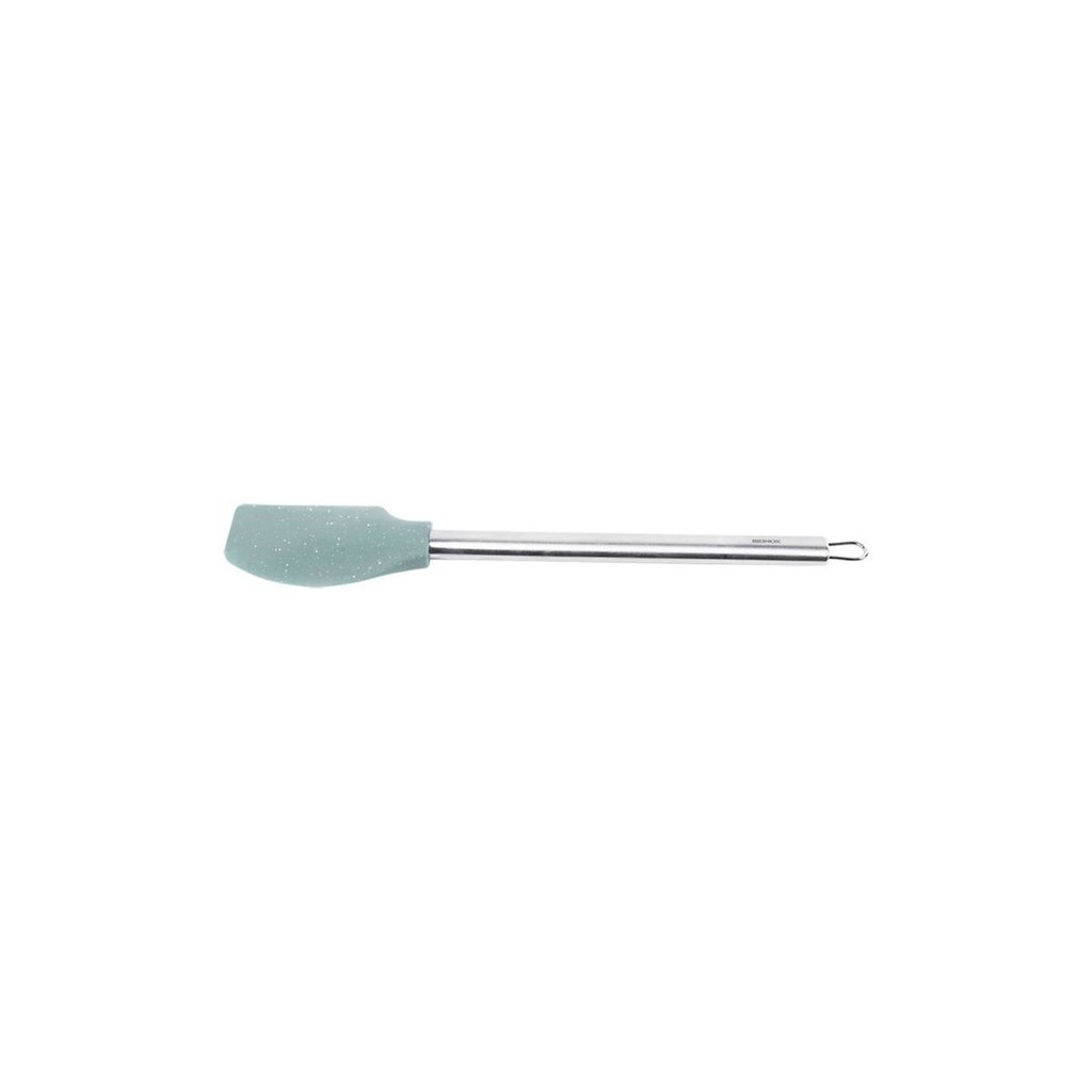 Espátula Aço Inoxidável Base Silicone 33 cm Cor Verde Linha Duo Brinox - Home & Living
