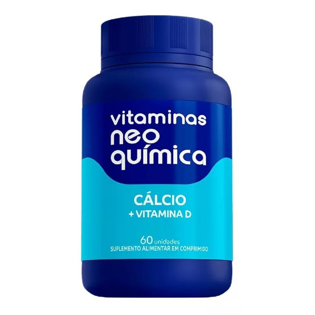 Vitamina Calcio e Vitamina D 60Cp - Neo Quimica