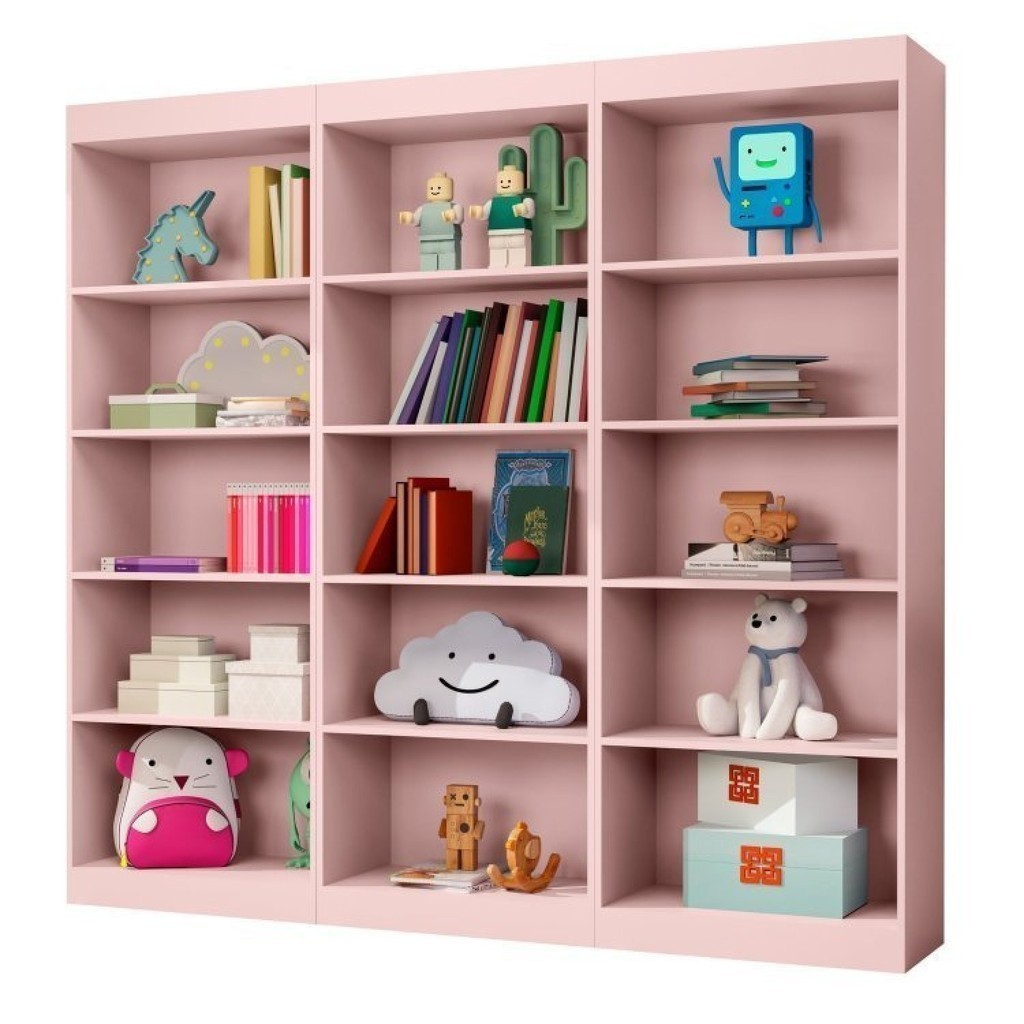 Conjunto 3 Estante Livreiro Mlultiuso Larissa - Home & Living