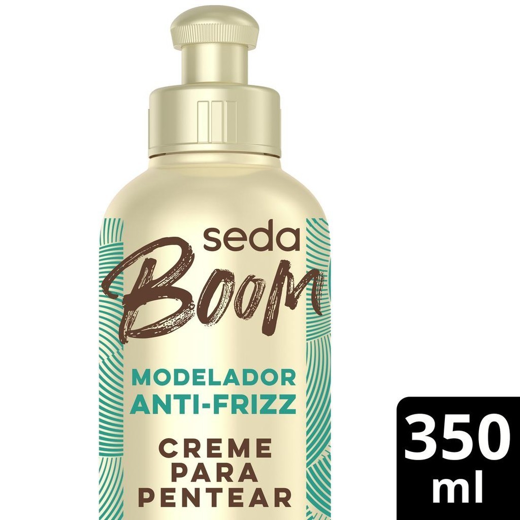 Creme para Pentear Seda Boom Modelador Antifrizz 350ml