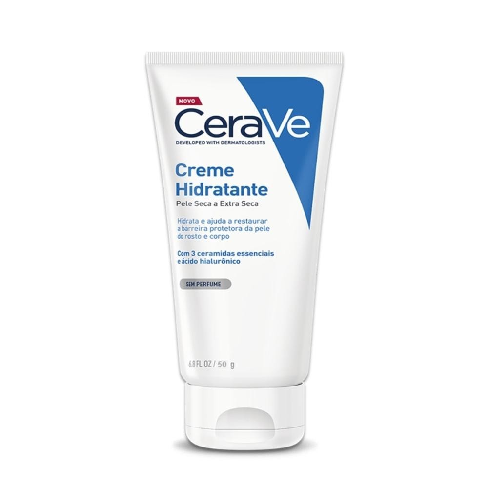 Creme Hidratante Cerave sem Perfume 50ml em Oferta na Shopee