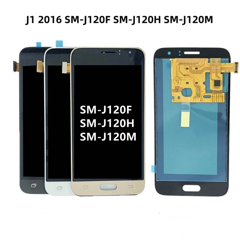 4.5'' Super Oled&Incell J1 2016 Display Compativel J120 SM-J120F Frontal Tela Oled Nova Lcd