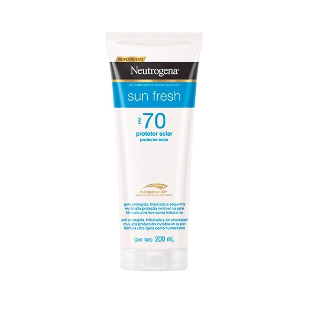 Protetor Solar Neutrogena Sun Fresh FPS70 200ml