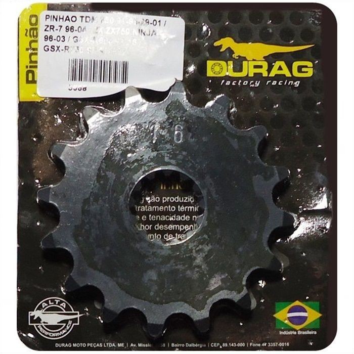 Pinhão - Suzuki GSXR750 Srad 98-99 GSXR600 - 16 Dentes