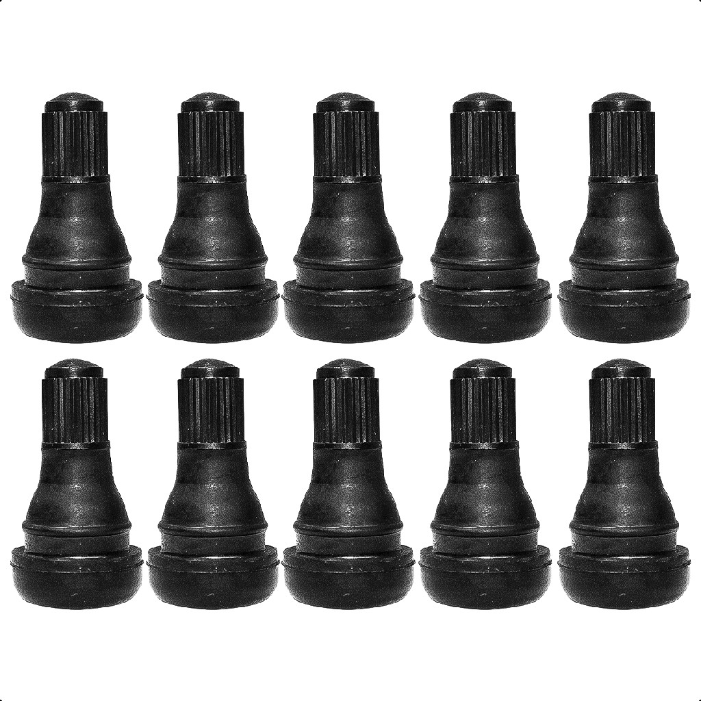 Kit 10 Bicos Válvula Pito Para Pneu  de Moto Motocicleta Sem Câmara Tr 412 em Oferta na Shopee