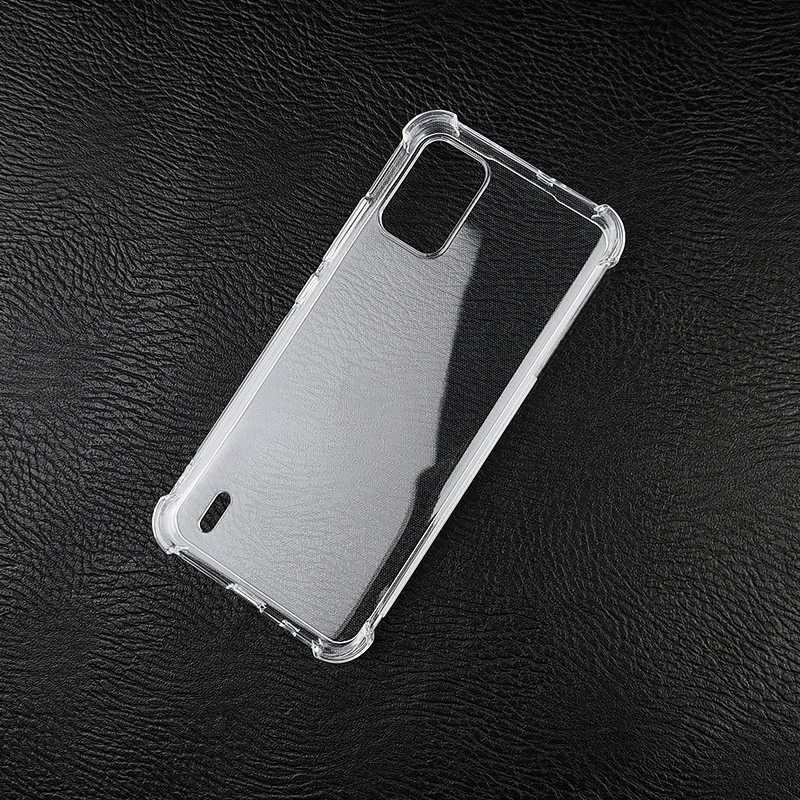 Caixa Anti-Queda Para Nokia C210 C110 C300 C200 C30 C32 C22 C12 C1 C2 2a Edição C01 C21 Plus Slim Soft TPU Silicone Tran