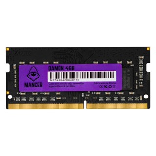 Memoria Notebook Mancer Damon, 4GB (1x4GB), DDR4, 2666MHz, C19, MCR-DMN-4GB em Oferta na Shopee