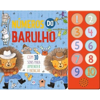 Livro Sonoro Números do barulho em Oferta na Shopee