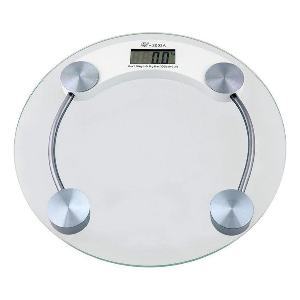 Balança Digital De Vidro Temperado Banheiro Pessoa Até 180kg