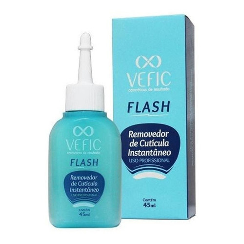 Vefic Flash Removedor De Cutículas Instantâneo Em Gel 45ml