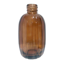 Frasco para Perfumaria de Vidro - Abaolado Ambar - 220ml - 1 unidade - Rizzo