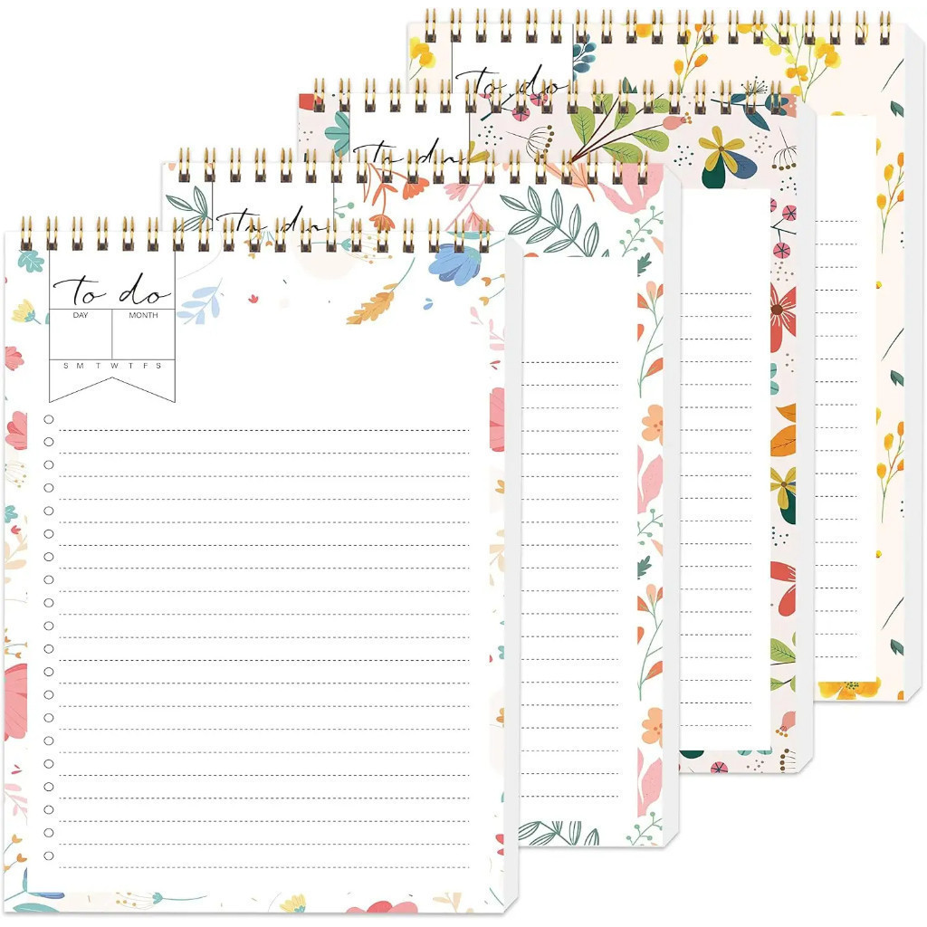 Planner Permanente Anotação Semanal Estampado Flores