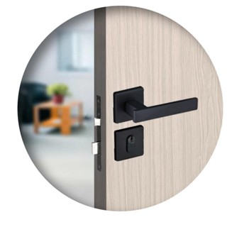 Fechadura Para Porta Externa Roseta Concept 408 Preta Pado 40mm em Oferta na Shopee