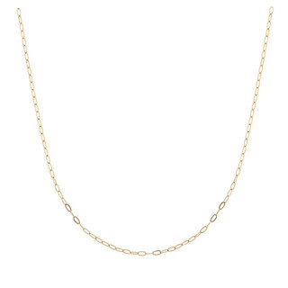 Corrente balãozinho zeta 50cm Ouro 18k