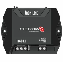 Módulo Amplificador Digital Stetsom Iron Line IR 400.1 400 Watts RMS 1 Canal - 2 Ohms