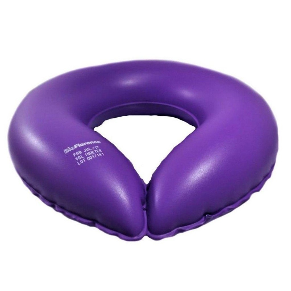 Almofada Inflável Anti-Escara Redonda Higiênica 101-03 Bioflorence em Oferta na Shopee