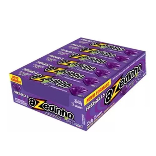 Drop's de bala azedinho sabor uva caixa com 12 unidades - Freegells