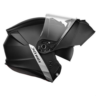 Capacete Articulado Xtroy Solid Preto Fosco Robocop Escamoteável Masculino e Feminino em Oferta na Shopee