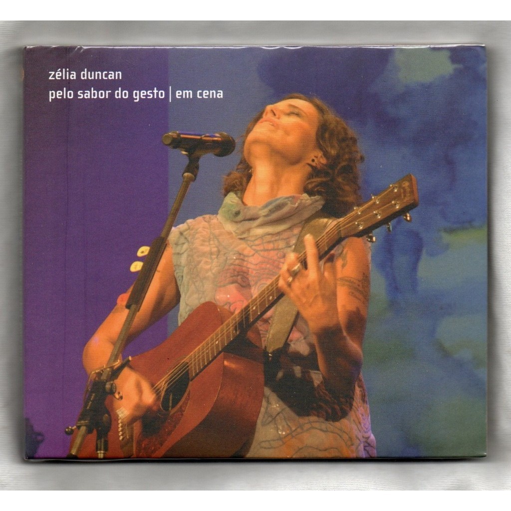 Zélia Duncan CD Pelo Sabor Do Gesto Em Cena