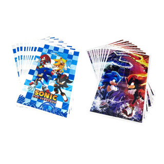 10/30pcs Os Novos Sacos De Presente Sonic The Hedgehog Saque Para Decoração De Festa Infantil em Oferta na Shopee